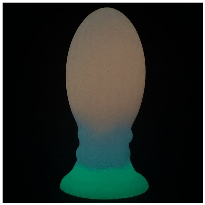 plug fantasy phosphorescent lumy egg 16 x 8cm 6