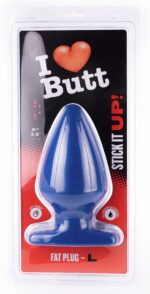 plug fat l i love butt 155 x 9 cm bleu 1