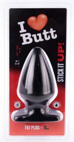 plug fat l i love butt 155 x 9 cm noir 1