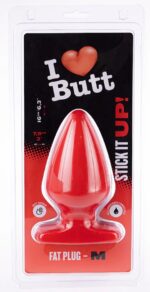 plug fat m i love butt 14 x 75 cm rouge 1
