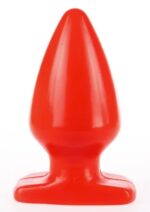 plug fat m i love butt 14 x 75 cm rouge