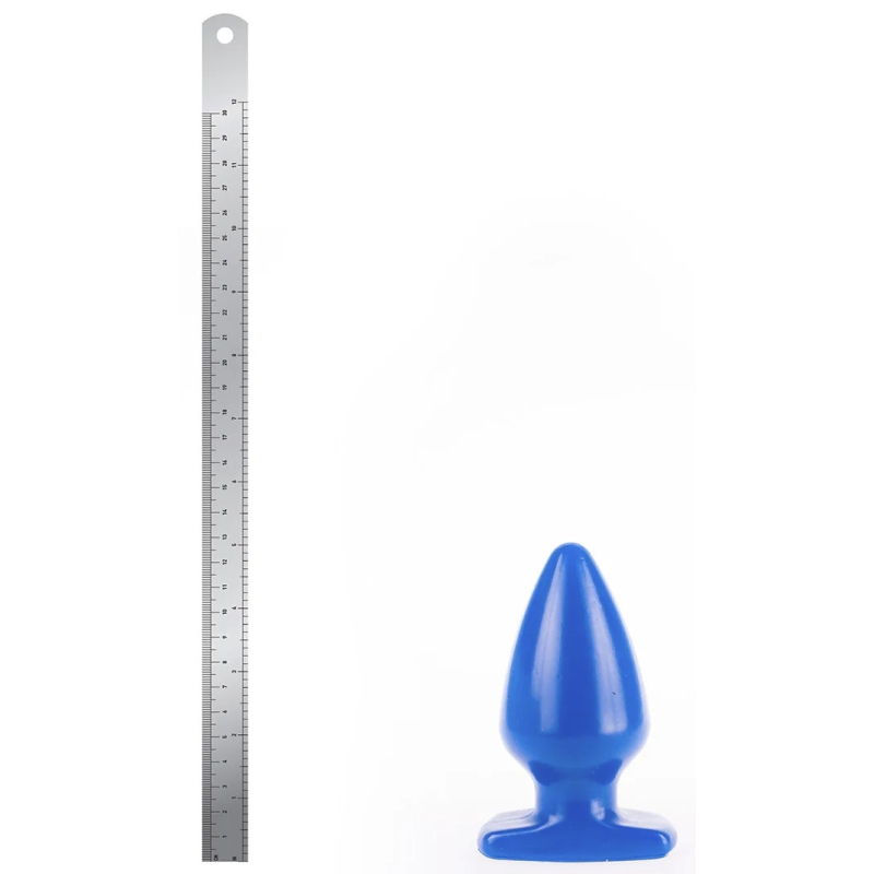 plug fat s i love butt 11 x 6 cm bleu 2
