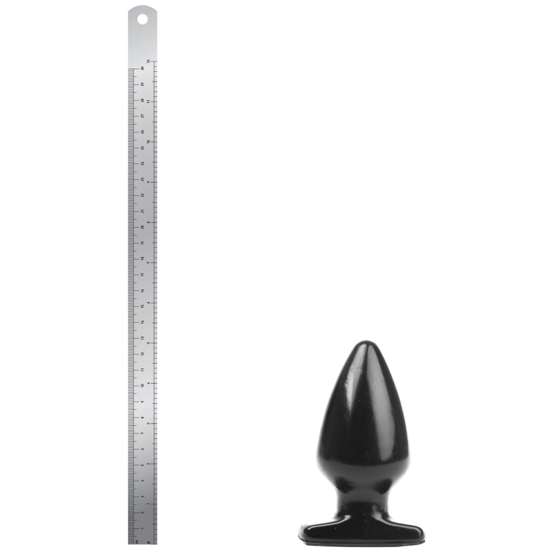 plug fat s i love butt 11 x 6 cm noir 3
