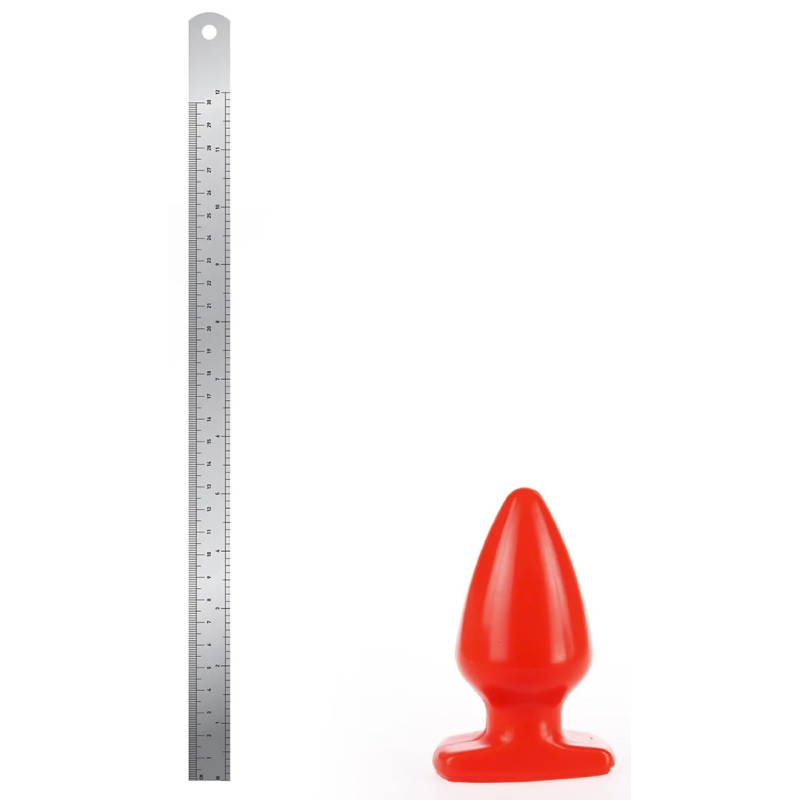 plug fat s i love butt 11 x 6 cm rouge 2