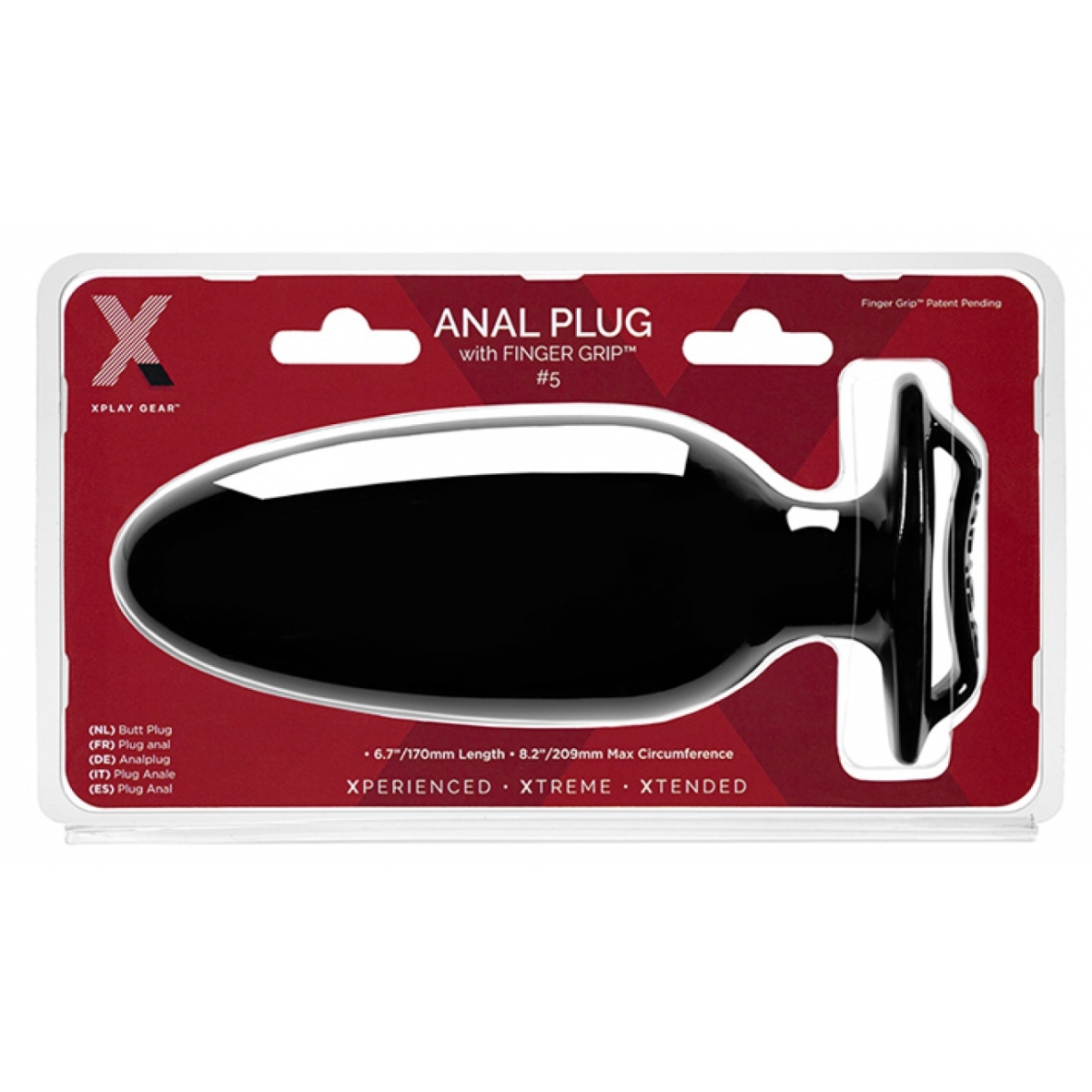 plug finger grip l 17 x 65cm 1