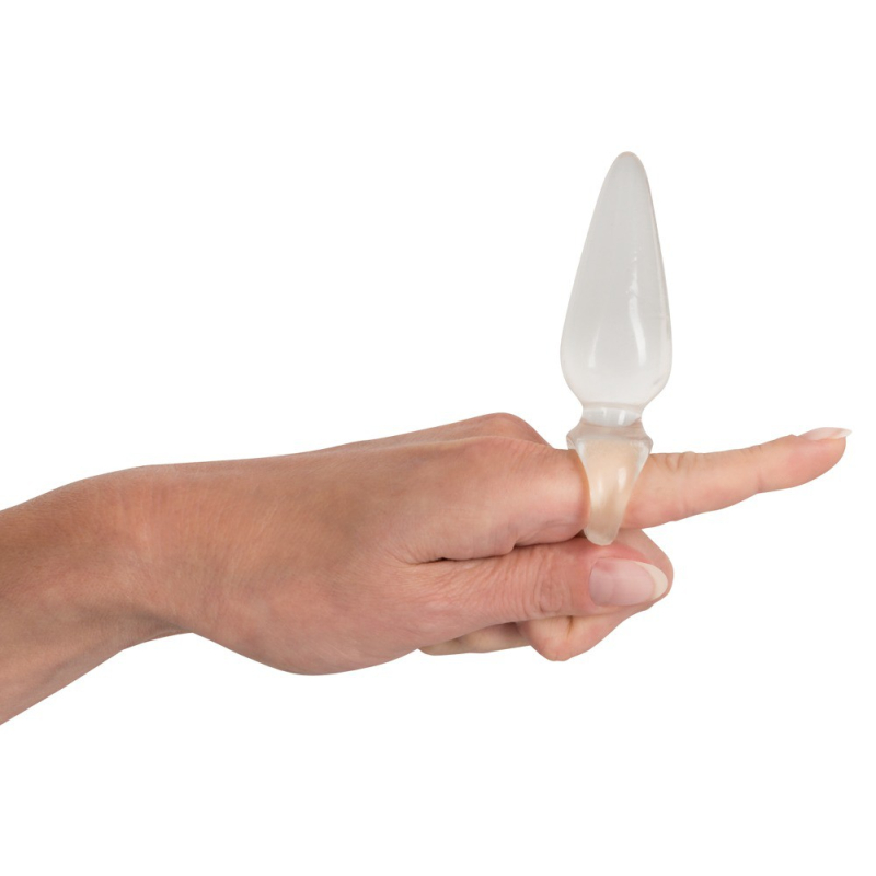 plug finger transparent 7 x 27 cm 1
