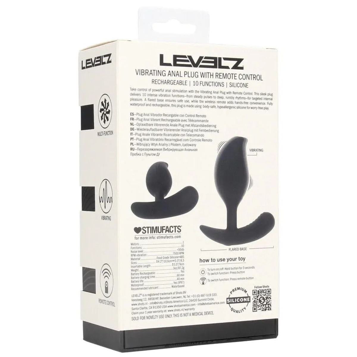 plug fleem vibe 9 x 35cm 6