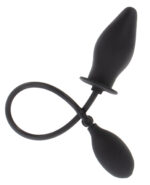 plug gonflable butt advanced 12 x 45 cm noir