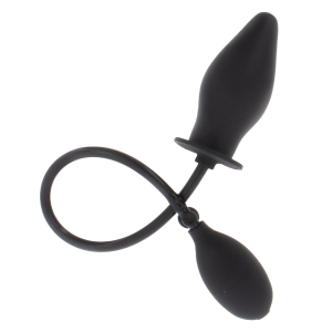 plug gonflable butt advanced 12 x 45 cm noir