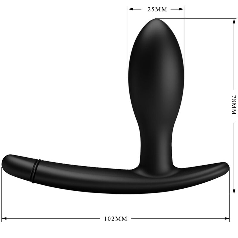 plug gonflable en silicone drake pretty love 7 x 25cm 3