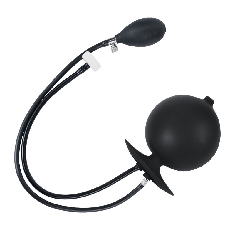 plug gonflable et embout de lavement butt enema 12 x 11cm 3