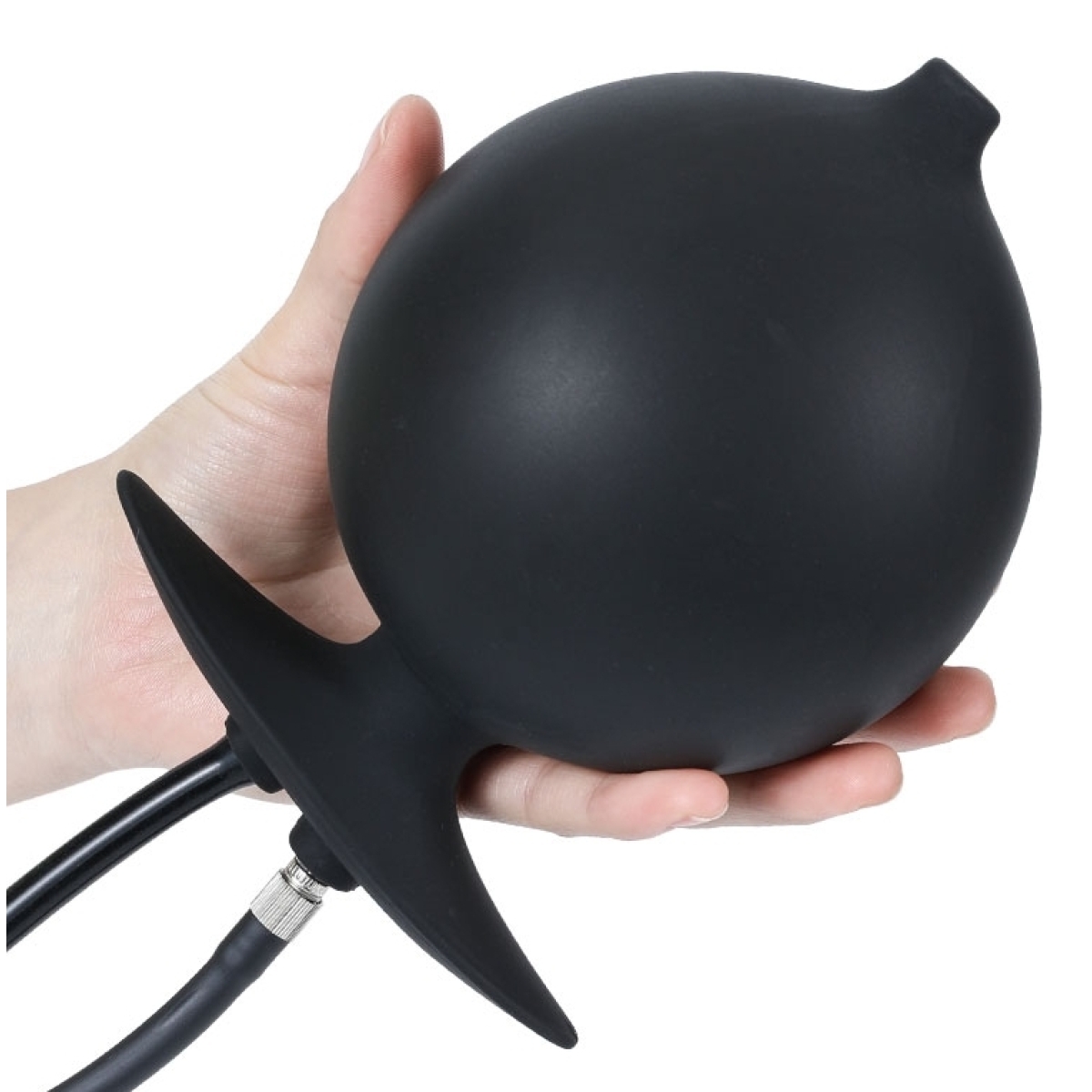 plug gonflable et embout de lavement butt enema 12 x 11cm 5