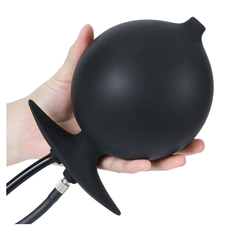 plug gonflable et embout de lavement butt enema 12 x 11cm 5