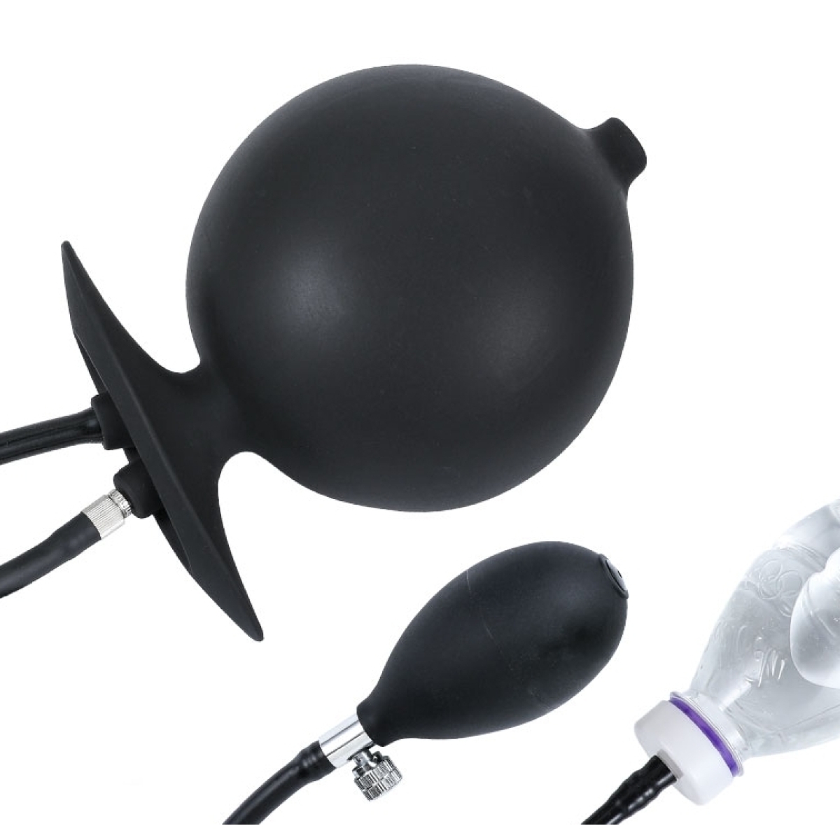 plug gonflable et embout de lavement butt enema 12 x 11cm 7