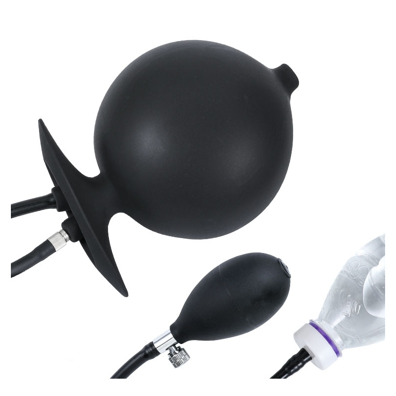 plug gonflable et embout de lavement butt enema 12 x 11cm 7