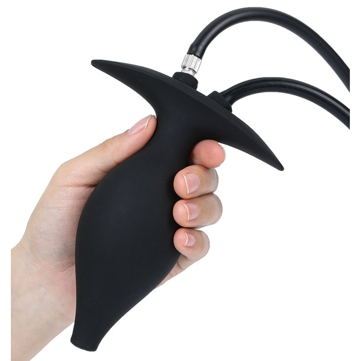 plug gonflable et embout de lavement butt enema 12 x 11cm 8