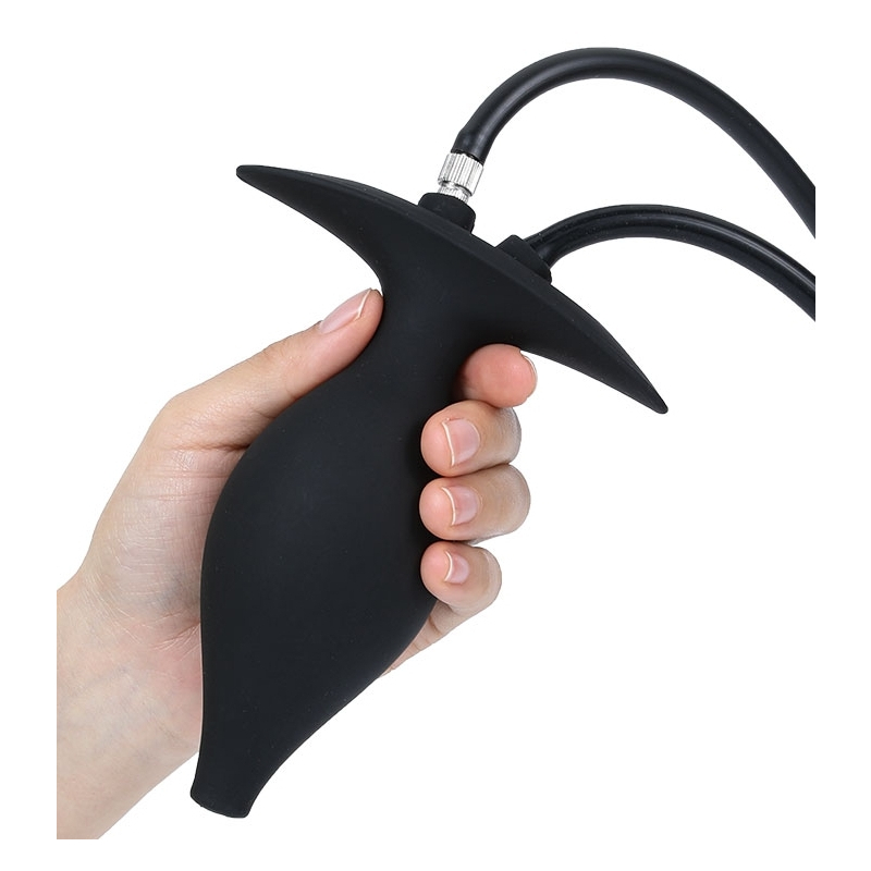 plug gonflable et embout de lavement butt enema 12 x 11cm 8