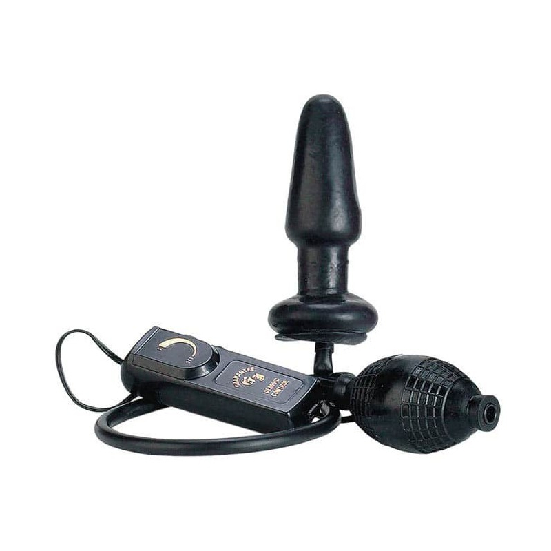 plug gonflable et vibrant 10 x 39 cm