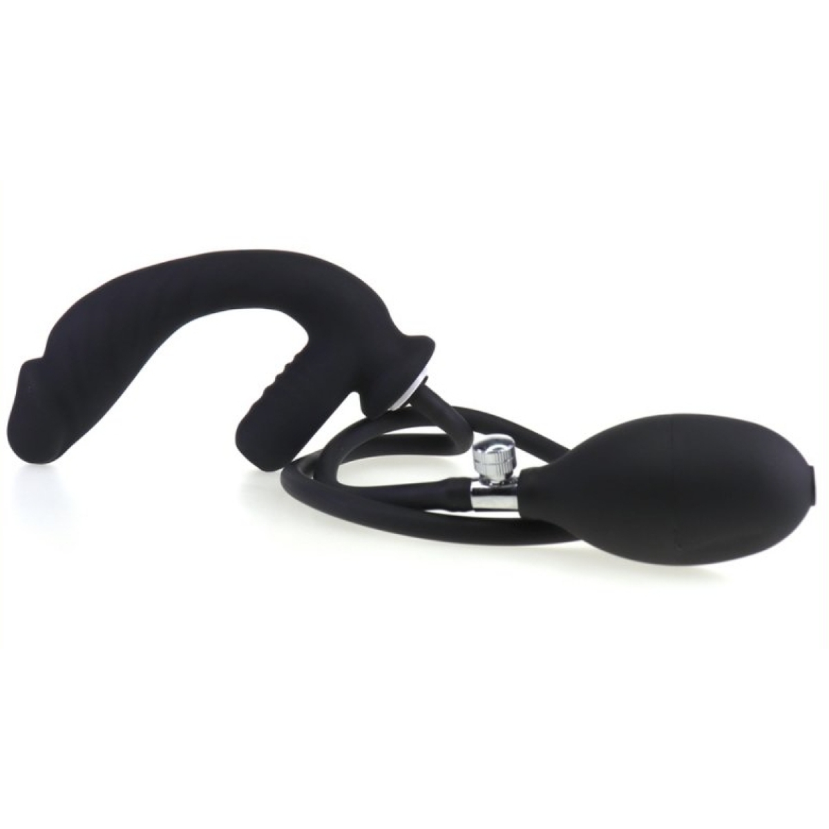 plug gonflable et vibrant infladick 14 x 35cm 1