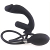 plug gonflable et vibrant infladick 14 x 35cm