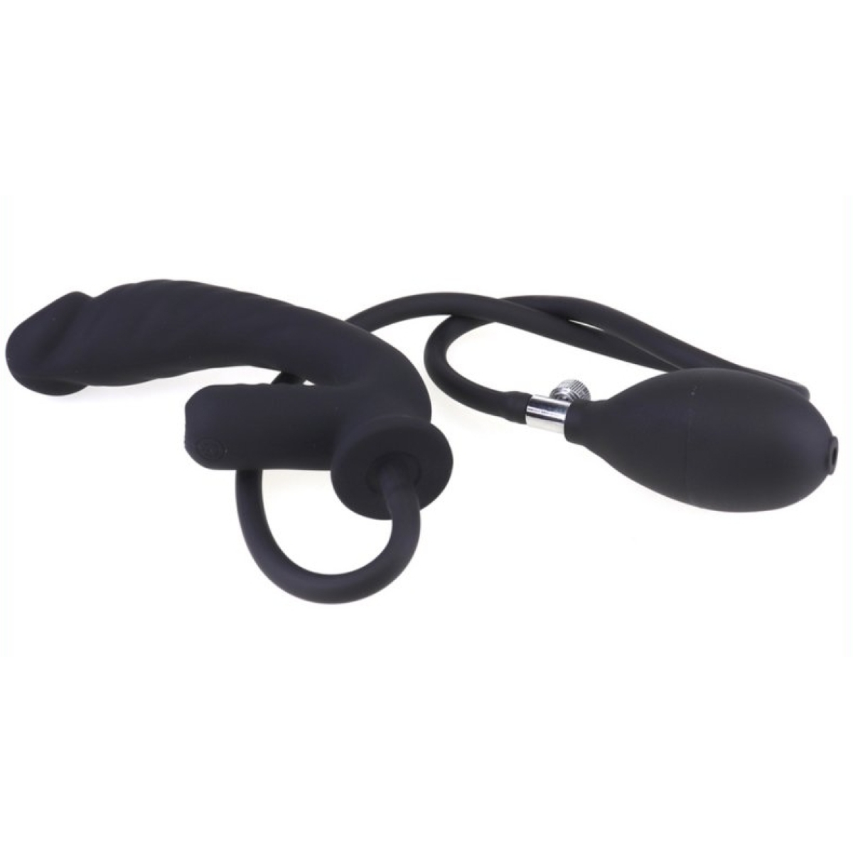 plug gonflable et vibrant infladick 14 x 35cm 11