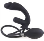 plug gonflable et vibrant infladick 14 x 35cm