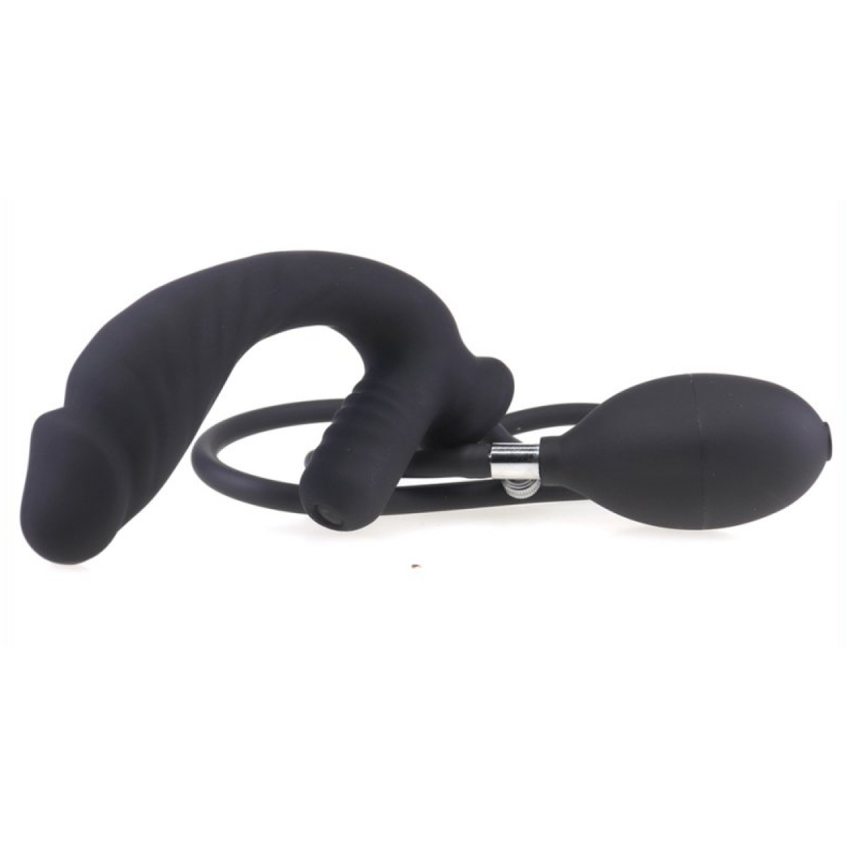 plug gonflable et vibrant infladick 14 x 35cm 5