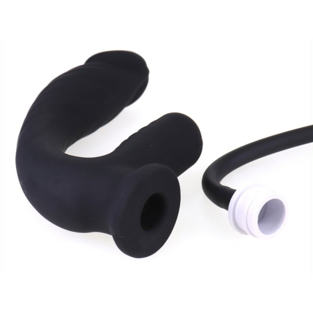 plug gonflable et vibrant infladick 14 x 35cm 6