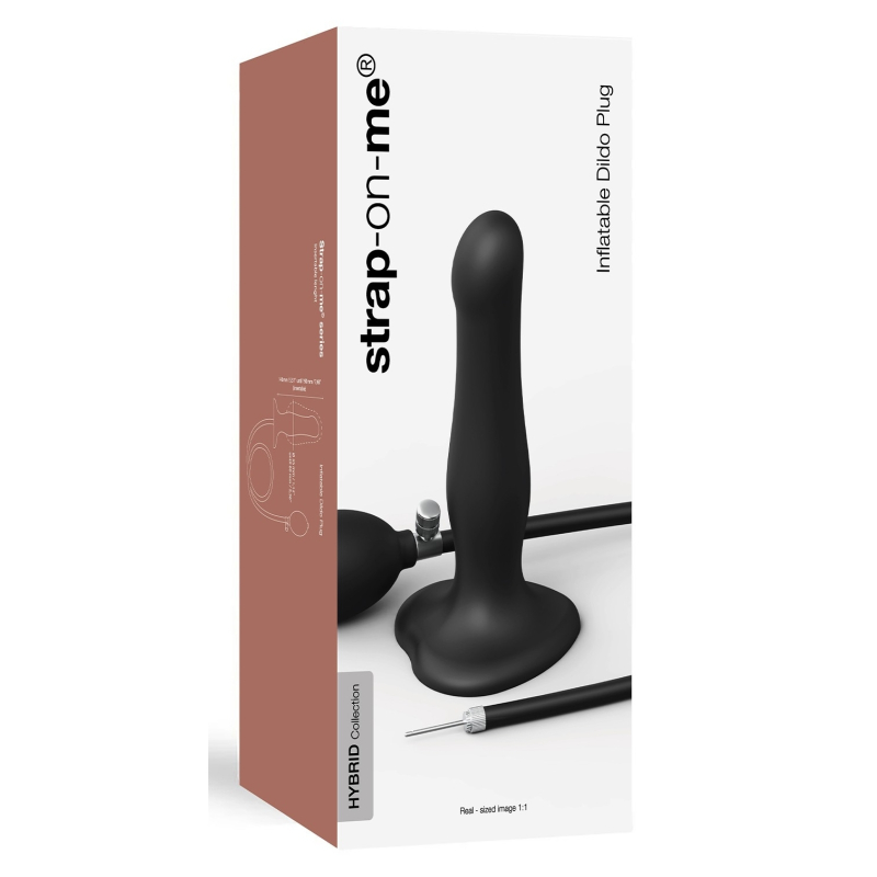 plug gonflable inflatable dildo strap on me 19 x 6cm 1