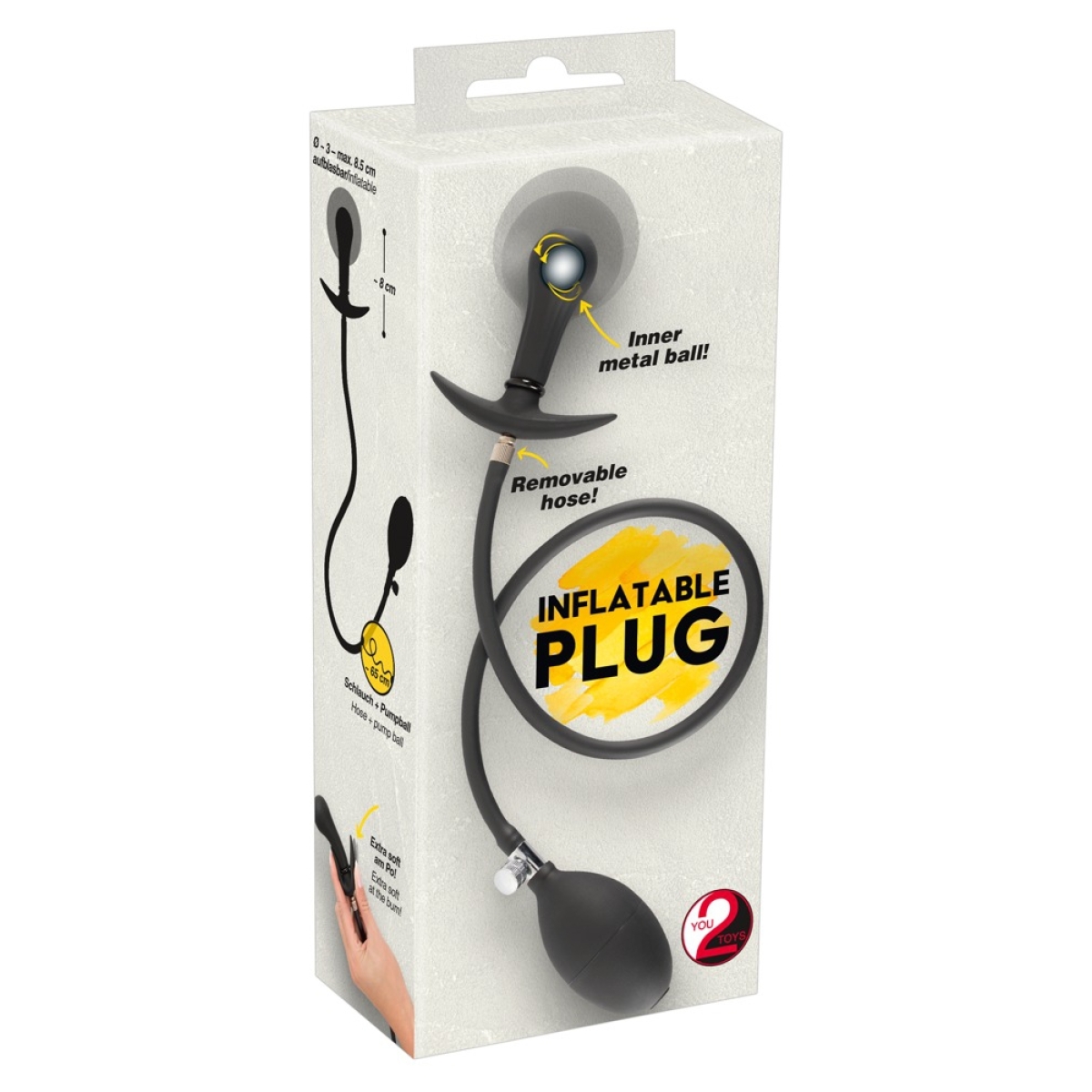 plug gonflable inner ball 8 x 85cm 1