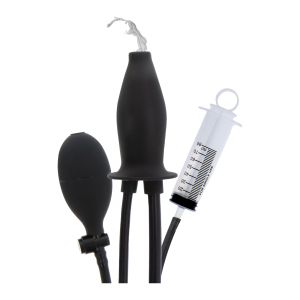 plug gonflable lubinflat butt 105 x 4 cm noir