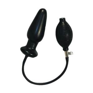 plug gonflable noir 11 x 4cm