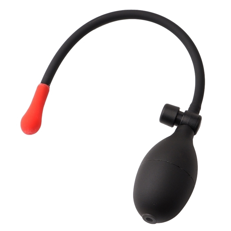 plug gonflable red point 9 x 7cm 1