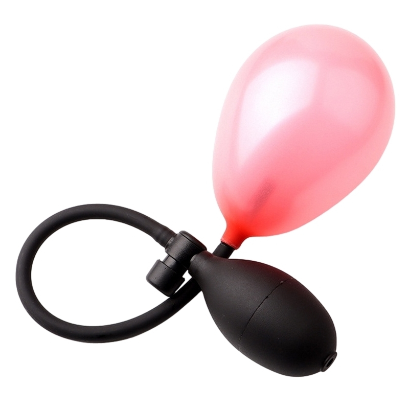 plug gonflable red point 9 x 7cm 2