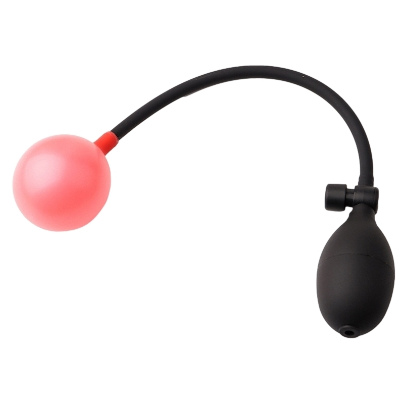 plug gonflable red point 9 x 7cm 3