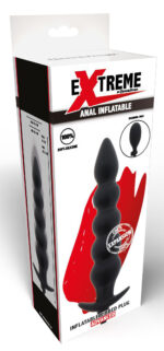 plug gonflable ribbed advanced 185 x 4 cm noir 1