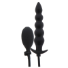 plug gonflable ribbed advanced 185 x 4 cm noir