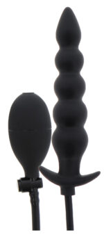 plug gonflable ribbed advanced 185 x 4 cm noir