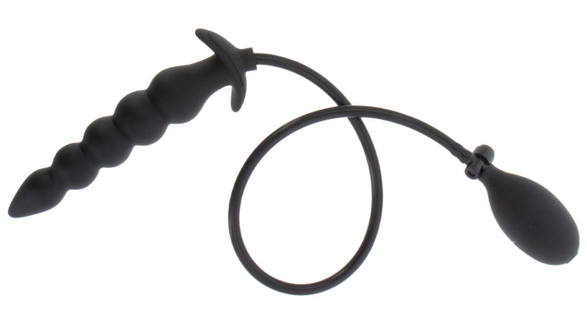 plug gonflable ribbed advanced 185 x 4 cm noir 2