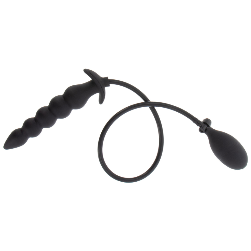 plug gonflable ribbed advanced 185 x 4 cm noir 2