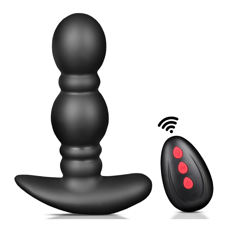 plug gonflable vibrant butt inflat 11 x 38cm