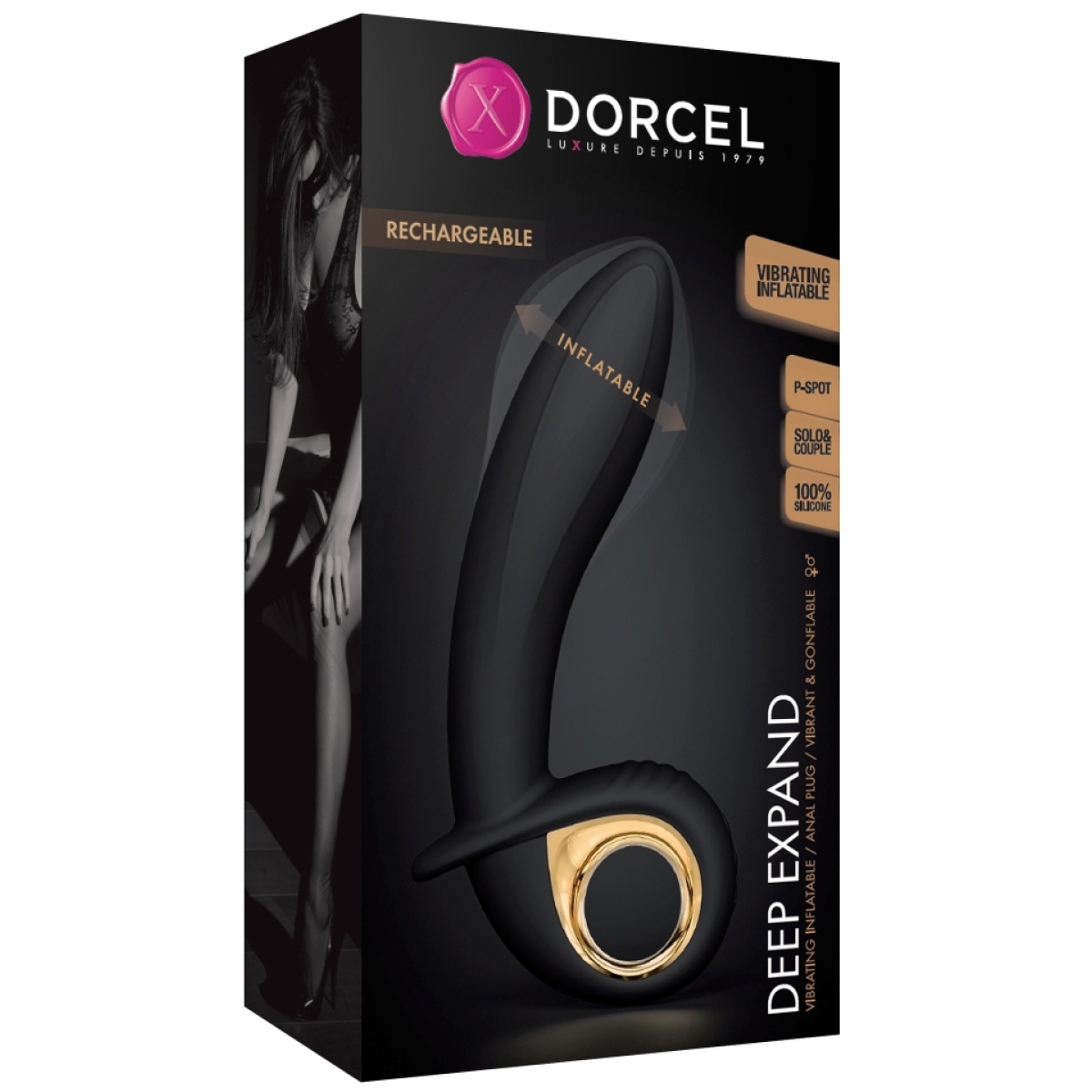 plug gonflable vibrant deep expand dorcel 115 x 48cm 1