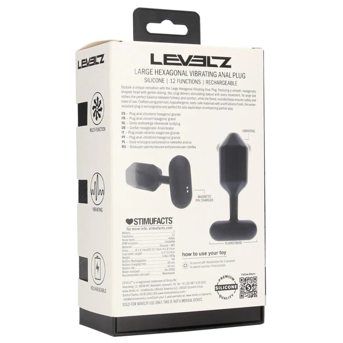 plug hexagonass l 115 x 4cm 6