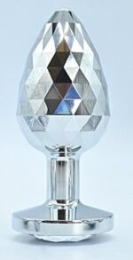 plug ikonik diamond m 7 x 33cm argent 1