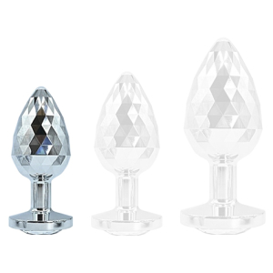 plug ikonik diamond s 6 x 27cm argent