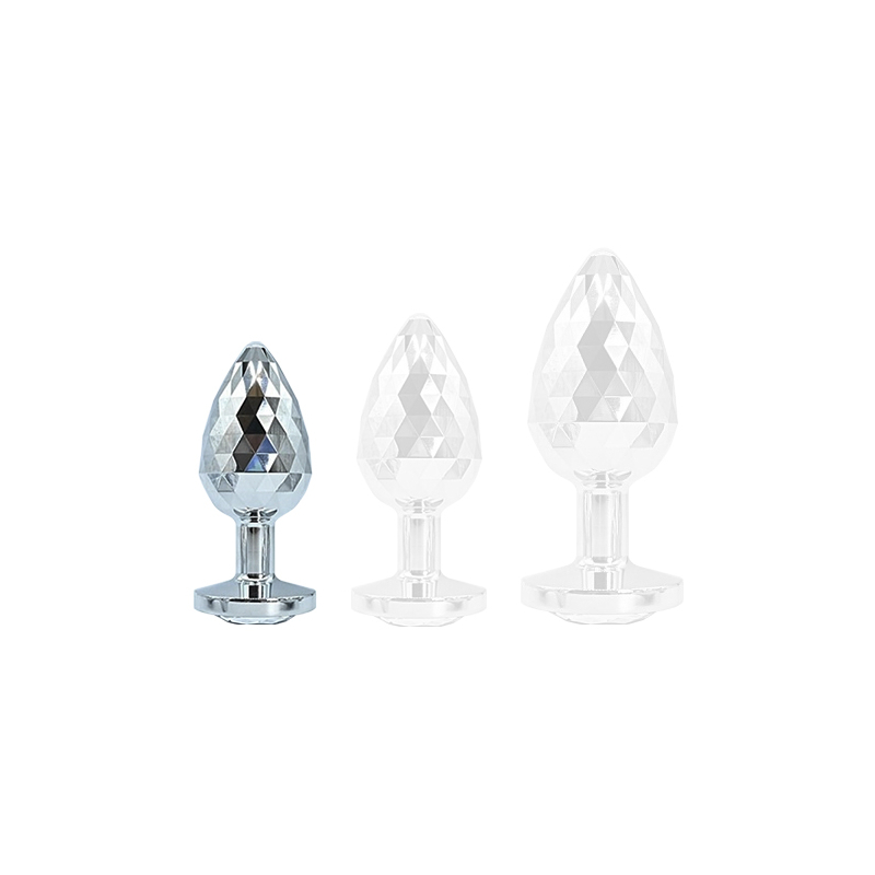 plug ikonik diamond s 6 x 27cm argent