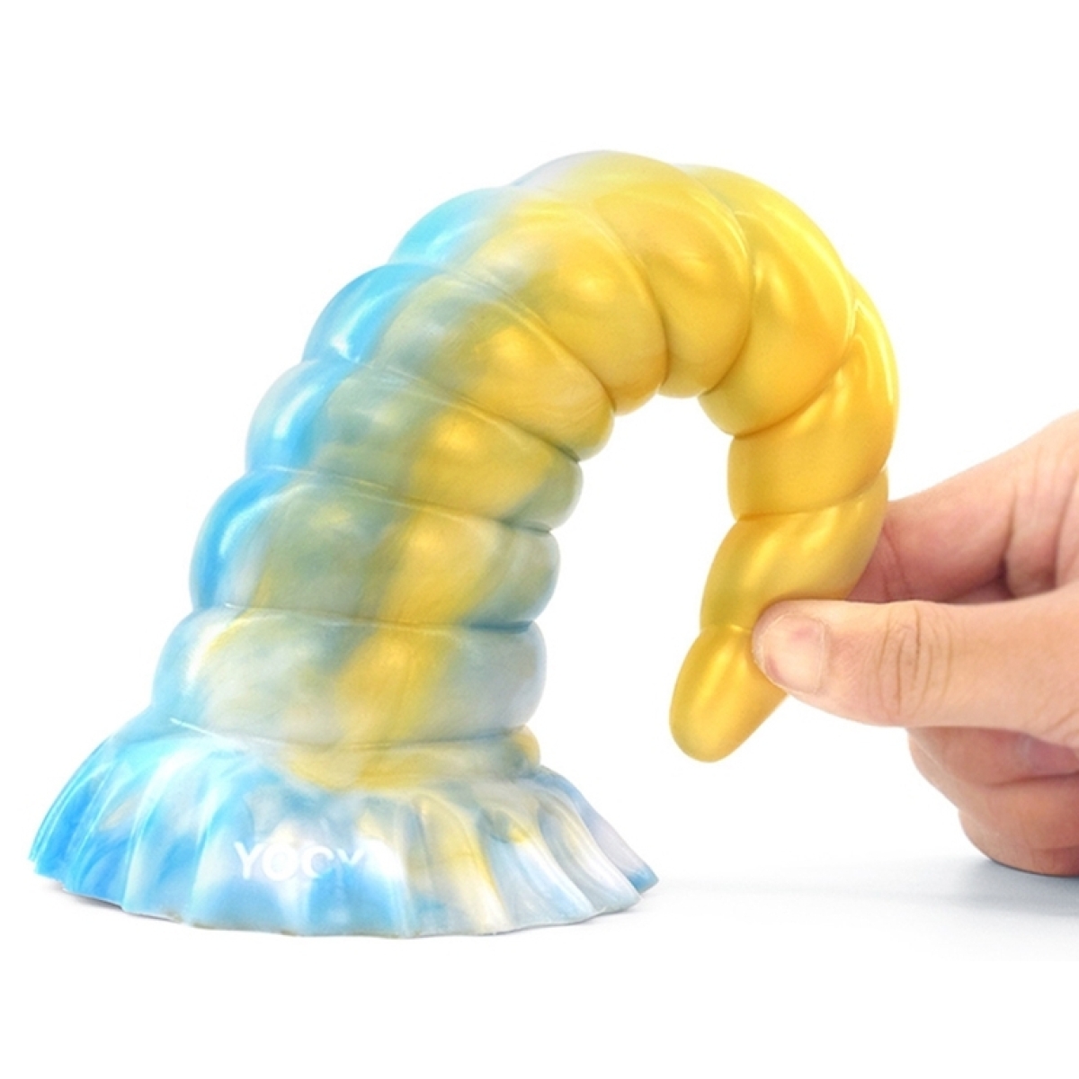 plug korn 20 x 6cm dore bleu 1