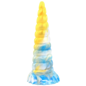 plug korn 20 x 6cm dore bleu