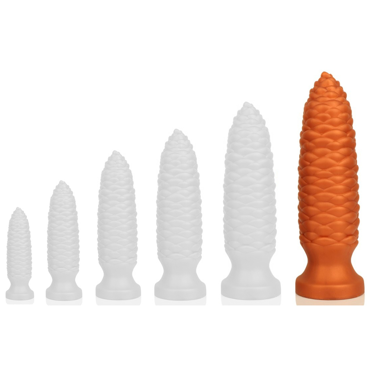 plug long pine xxl 28 x 8 cm orange