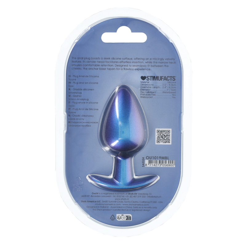 plug metally l 75 x 4cm bleu 4